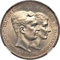 3 Mark - Ernest August Wedding