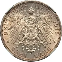 3 Mark - Ernest August Wedding