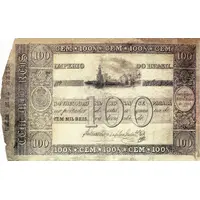 100 Mil Réis Thesouro Nacional, 1st print