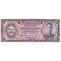 2 Dollars - George VI Purple