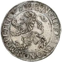 1 Daalder 'Leeuwendaalder' Holland arms, BEL DAVENTR