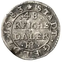 1⁄48 Thaler, 1 Schilling Swedish Occupation