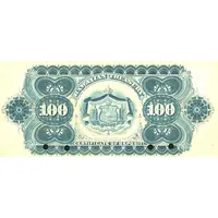 100 Dollars Certificate of Deposit