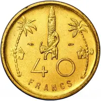 40 Francs Pattern
