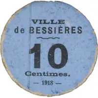 10 Centimes - Ville de Bessières 31