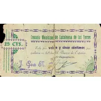 25 Céntimos Lucainena de las Torres