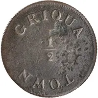 1/2 'Penny' Griqua Town