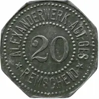 20 Pfennig - Remscheid Alexanderwerk Act. Ges.