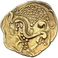 Gold Stater with wolf-tooth decoration class V