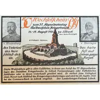 50 Pfennigs Landeskriegerverband