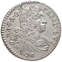 1 Lira - Carlo VI