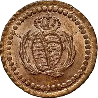 1 Pfennig - Frederick August I