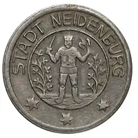 10 Pfennig - Neidenburg