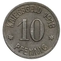 10 Pfennig - Neidenburg