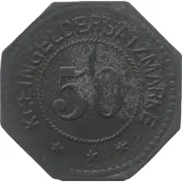 50 Pfennig - Haynau Haynauer Stadtblatt