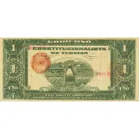 1 Peso La Tesoreria General Del Estado