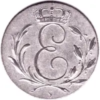 6 Kreuzers - Ernest I