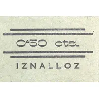 50 Céntimos Iznalloz