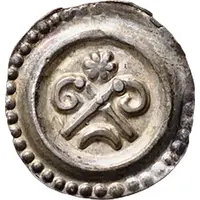 Denier Bracteate - Eberhard II of Waldburg-Thann