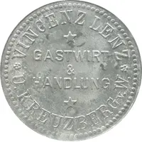 50 Pfennig - Unter-Kreuzberg Vincenz Lenz Gastwirt and Handlung
