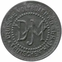 10 Pfennig - Teutschenthal Deutsche Molybdaen. -W. G.m.b.H.