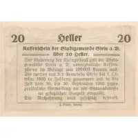 20 Heller Stein an der Donau