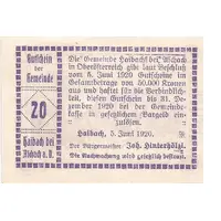 20 Heller Haibach bei Aschach
