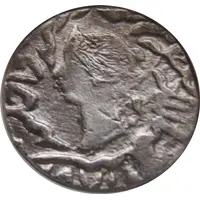 1 Rupee - Queen Victoria Bharatpur
