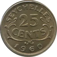 25 Cents - Elizabeth II 1st portrait