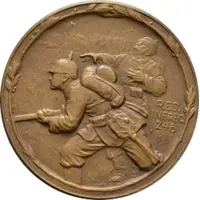 Medal - Württemberg Reserve Infantry Regiment 246 and its battles at Becelaere, Reutel, Polygonwald and Bellewaarde-Ferme