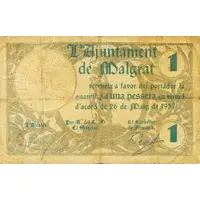 1 Peseta Malgrat