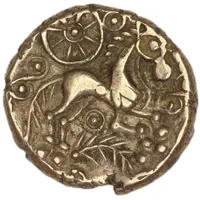 Gold Stater - Addedomaros Shell Wheel