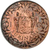 1 Gulden - Juliana Pattern