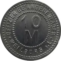 10 Mark - Weilburg an der Lahn Offizier-Gefangenenlager