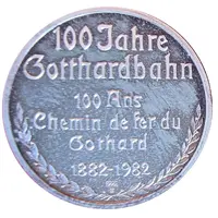 100 ans Chemin de fer du Gothard 1882-1982