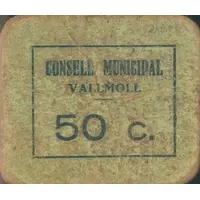 50 Céntimos Vallmoll