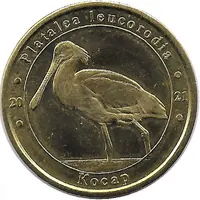 1 Zlotnik Eurasian Spoonbill