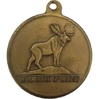 Medal - Loyal Order of Moose Mooseheart Indiana