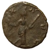 Antoninianus - Tetricus I PAX AVG; Barbarous imitation