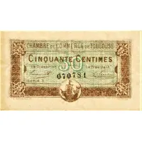 50 Centimes - Chambre de Commerce de Toulouse 31
