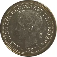 1 Peso - Alfonso XIII replica Default Category Medals Europe Spain Spain