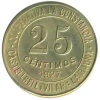 25 Centimos - Cooperativa La Constancia