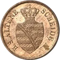 2 Pfennigs - Ernest I