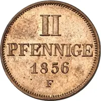 2 Pfennigs - Ernest I