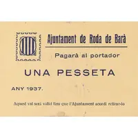1 Peseta Roda de Barà