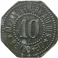 10 Pfennig - Remscheid Alexanderwerk Act. Ges.