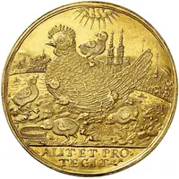 Presentation Medal 'Gluckhennenmedaille' 10 Ducats