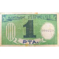 1 Peseta Espinelves