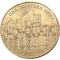 National Tokens Belgian Heritage - Gent Gravensteen Castle
