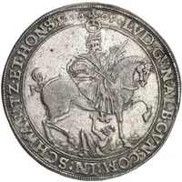 1 Thaler - Albert VIII, Günther XLII, Anthony Henry, John Günther II and Christian Günther I